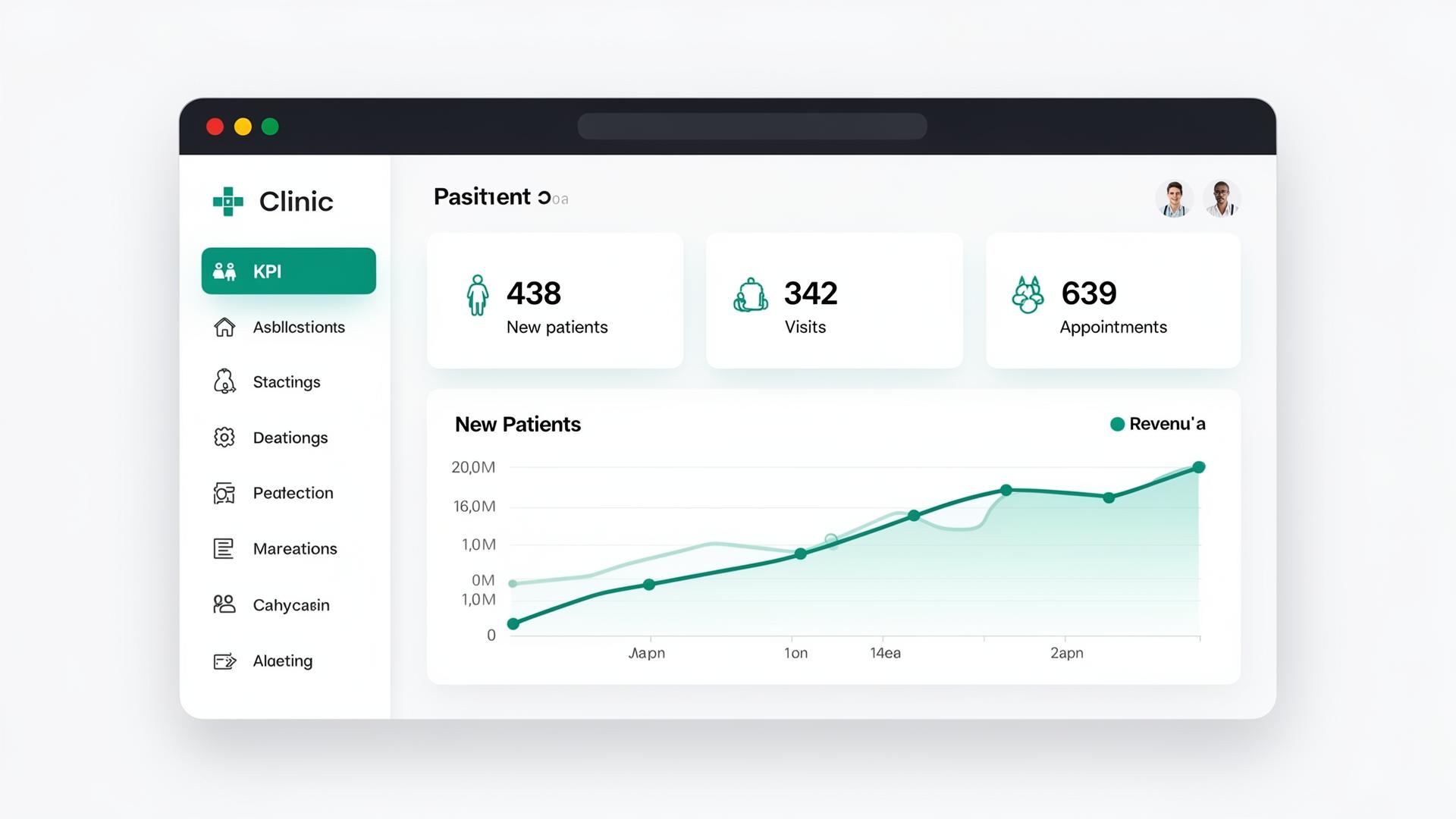 Clinical dashboard